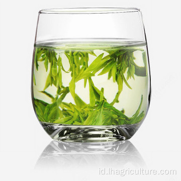 Teh hijau baru daun longgar untuk teh gelembung